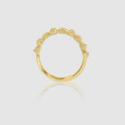 Grit ring gold from Hasla Jewelry. Norwegian design.
