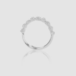 Grit ring silver is made in gold plated silver with an adjustable band, for individual sizing. Perfect for layering. Norwegian Jewelry design.