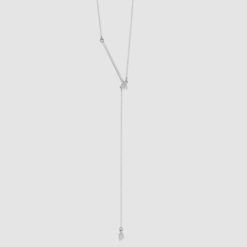 Grain of Mineral necklace silver from Hasla Jewelry. Norwegian Design.