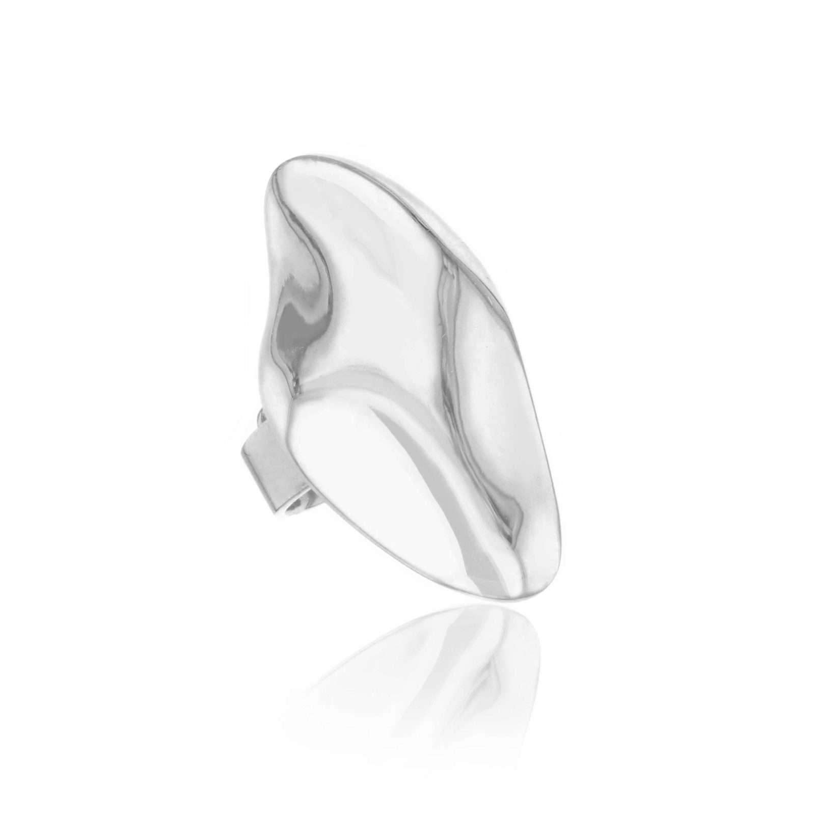 Hasla Pebble Smooth Stone ring silver