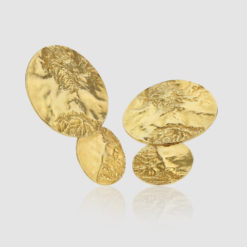 Solar System earrings gold from Hasla Jewelry