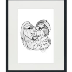 Lovers sketch from Hasla Jewelry.