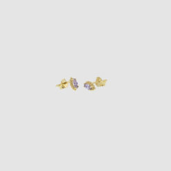 Florence earrings lavender from Venus. Hasla Norwegian jewelry design