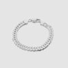 Doube Link bracelet in silver from Hasla Jewlery. Norwegian jewelry design