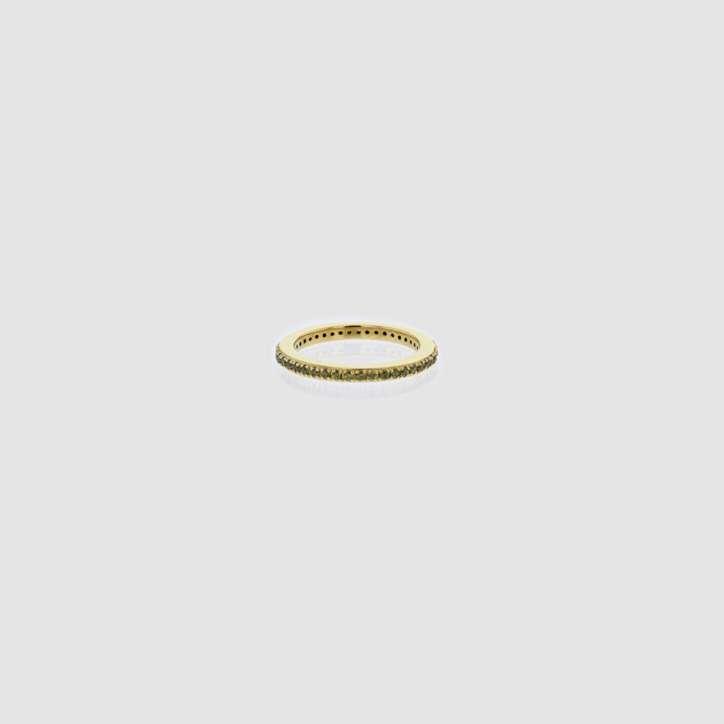 Medici ring peridot from Venus. Hasla Norwegian Jewelry design