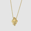 Hematite gold necklace from Hasla Jewelry. Norwergian jewelry design.