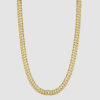 Double Link chain in gold plated silver from Hasla Jewlery. Norwegian jewelry design