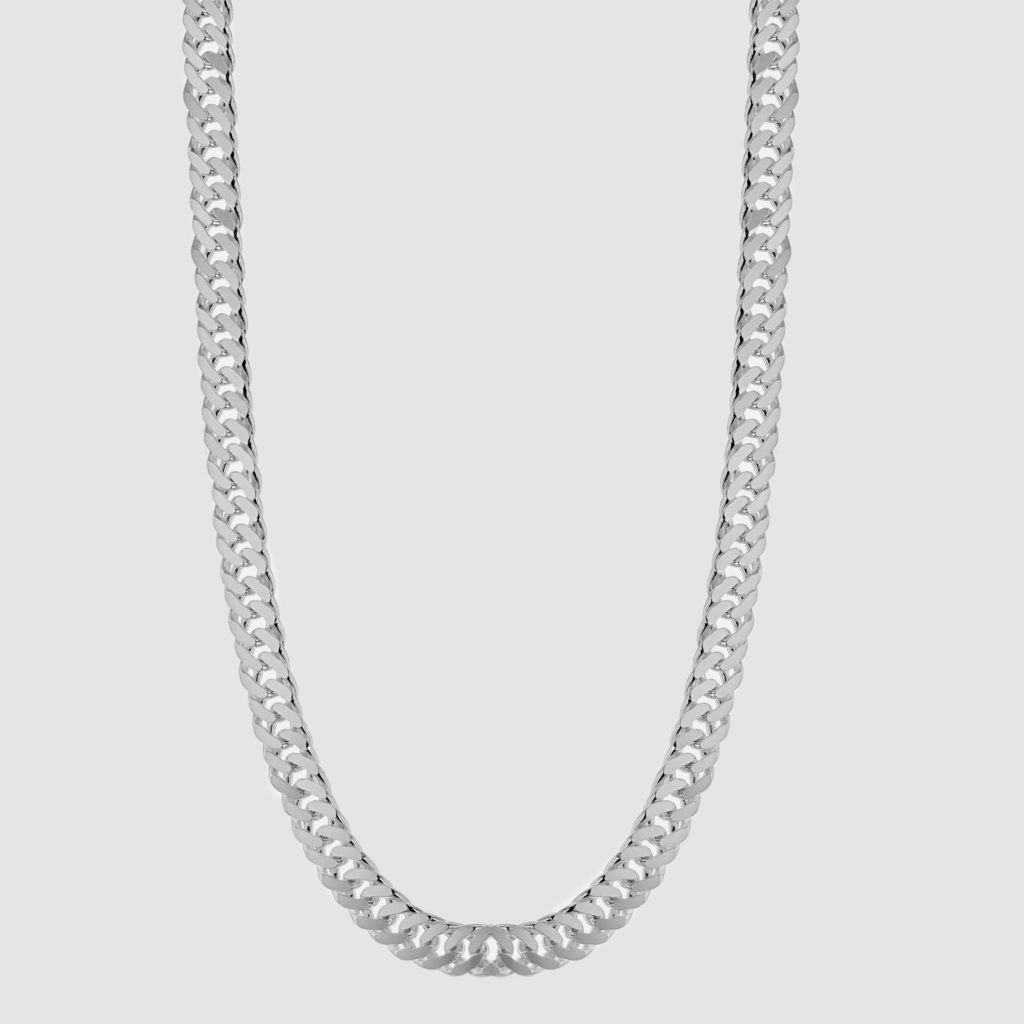 Doube Link chain in silver from Hasla Jewlery. Norwegian jewelry design