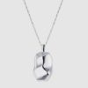 Braque necklace silver from Hasla jewelry.