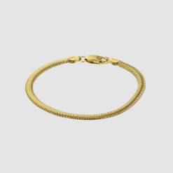 Snake bracelet gold from Hasla Jewelry