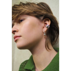 Brush earrings from Hasla Jewelry