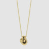 Gold necklace from Hasla Jewelry. Halssmykke i gull. Norsk design.