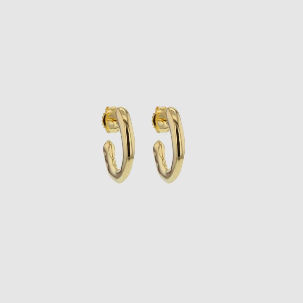 Gold earhoops