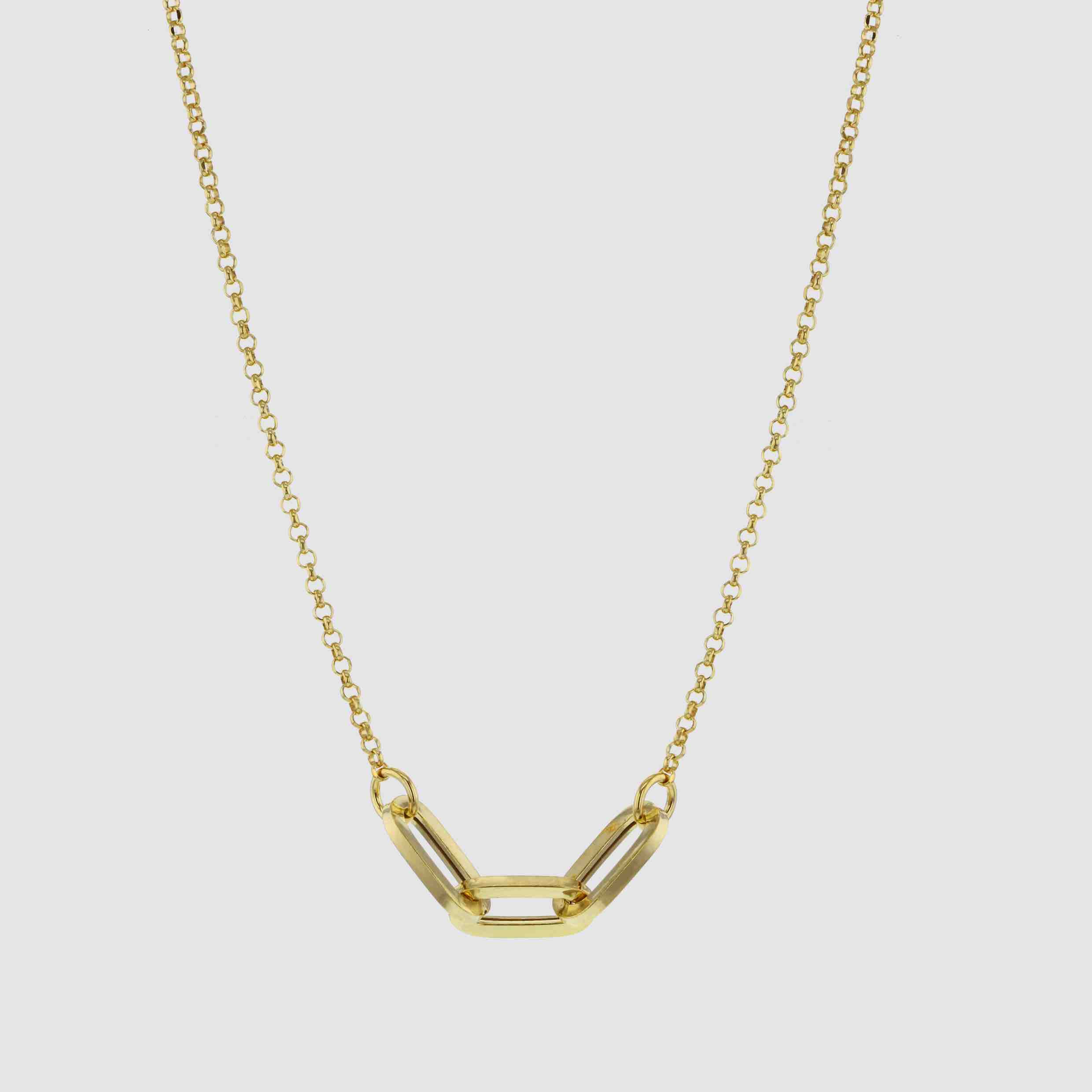 Fancy necklace gold from Hasla Jewelry made in gold plated recycled silver. norske designsmykker